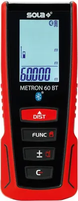 Immagine prodotto di Sola | Telemetro laser con Bluetooth METRON 60 BT