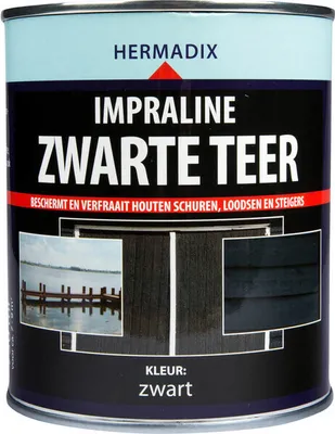 Produktbild von Hermadix Impraline Schwarzer Teer 750ml.