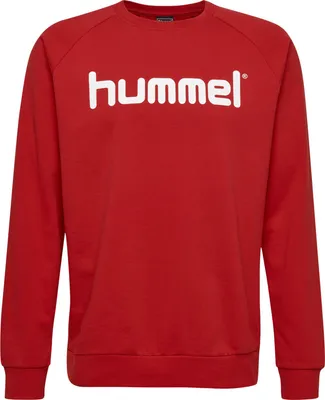 Produktbild von hummel  Logoprint Sweatshirt Sport Pullover mit Raglanärmel Größe: M