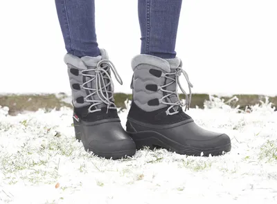 Produktbild von Busse Thermoschuh DELAT, Größe:38, Farbe:schwarz (grau)