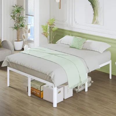 Produktbild von Metallbett 120 x 200 cm - sicher und robust - mit Stauraum