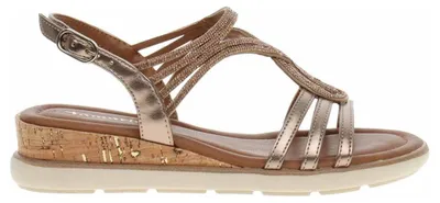Produktbild von Tamaris Damen Sommersandalen in Gold