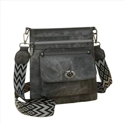 Obrázok produktu pre INF Štýlová crossbody kabelka cez rameno zPolyuretánkože s predným vreckom
