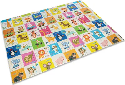 Obrázok produktu pre Obojstranná penová podložka na hranie 200x150 cm Happy day / Bocioland