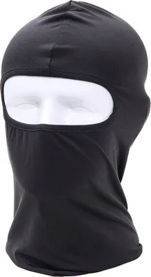 Produktbild von INF Gesichtshaube / Skimaske / Balaclava Motorradhaube Schwarz 1 Packung