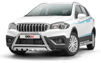 Immagine prodotto di Protezione paraurti anteriore per Suzuki SX4 S-Cross 2016-2022 ABE argento