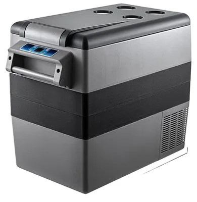 Image de Mini-réfrigérateur, refroidissement portable, plusieurs options d'alimentation, 55 L