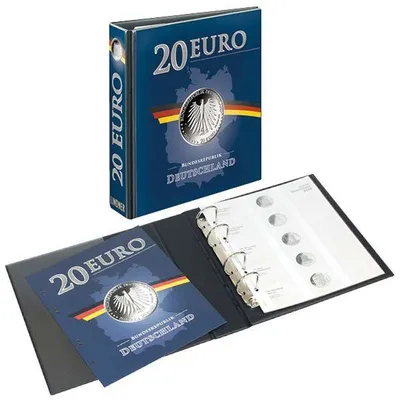 Produktbild von Lindner 3536M PUBLICA M Vordruckalbum 20 Euro-Silbermünzen Deutschland