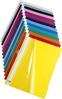 Produktbild von Schnellhefter, A4, PP, rot, 20er Pack