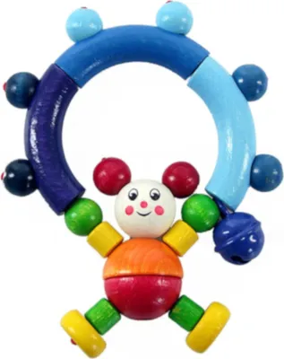 Produktbild von Babyspielzeug Rassel Maus Eda BxLxH 80x30x105mm NEU