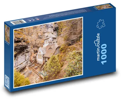 Obrázek produktu pro Puzzle 1000 Stará plynárna - Hřensko - martinpuzzle