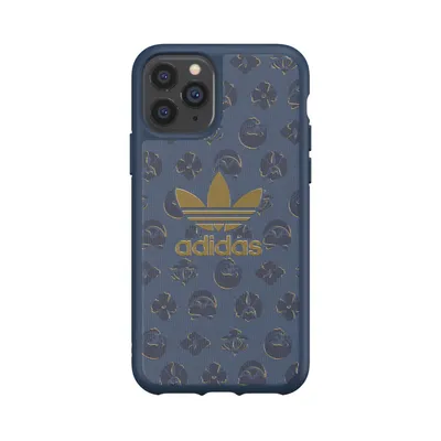 Image de adidas Originals Coque arrière compatible avec l'iPhone 11 Pro - Bleu
