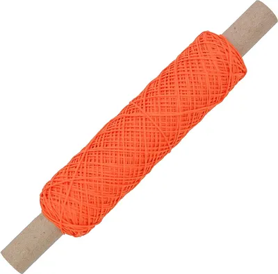 Produktbild von Schmuckschnur Perlenschnur 0,5mm x 100m Perlenfaden Polyester, Festigkeit 80N, Farbauswahl, Farbe:orange