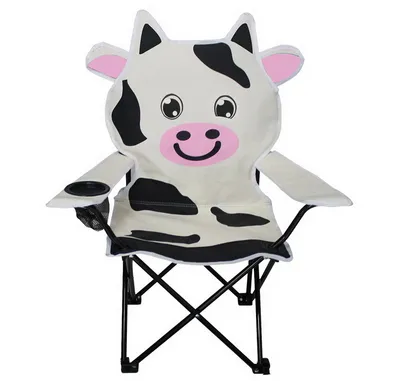 Produktbild von LEX Linder Exclusiv Anglersessel für Kinder mit Getränkehalter MC2504 Kuh