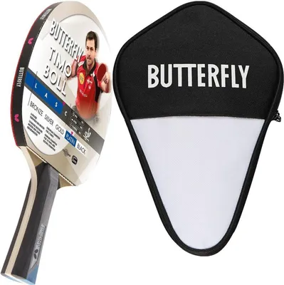 Produktbild von Butterfly 1x Timo Boll Platin 85026 Tischtennisschläger + Tischtennishülle | Tischtennisset Tischtennis Set TT Tabletennis