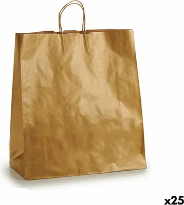 Produktbild von Papiertaschen 46 x 16 x 60 cm Gold (25 Stück)