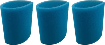 Produktbild von 3x Trade-Shop Schaumstofffilter / Nassfilter / Filtermanschette kompatibel mit Rowenta RU3712 RB60 RB70 RB720 RU30 RU33 RU100 RU105 RU520 468000