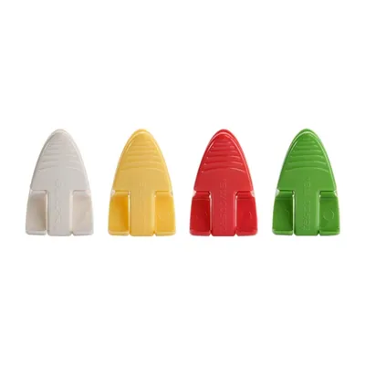 Zdjęcie produktu dla Tescoma 420759, Plastik, Zielony, Czerwony, Biały, Żółty, 4 szt.