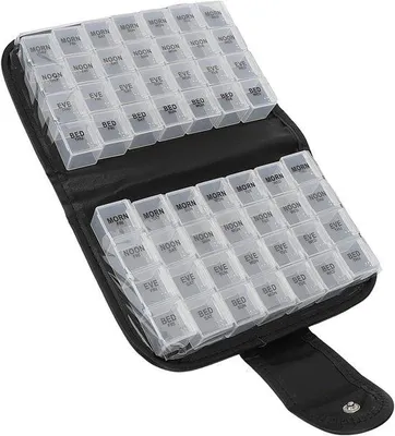 Obrázek produktu pro Cestovní úložný box, přenosný, velký, se 4 přihrádkami