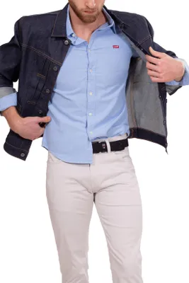 Zdjęcie produktu dla LEVI'S - Męska koszula slim z logo  - Rozmiar L