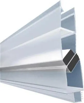 Immagine prodotto di Glaszentrum Hagen - 200cm - 6mm - guarnizione magnetica per cabine doccia e nicchie - PVC