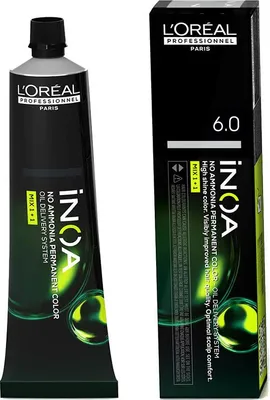 Image de LorÉal professionnel paris INOA no ammonia permanent color #6.0 60 gr