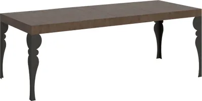 Obrázok produktu pre Rozťahovací stôl Paxon Premium 200/304x90 cm orech s antracitovými nohami