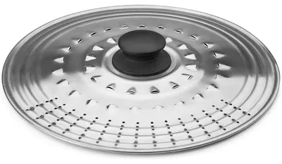 Productafbeelding van Pannendeksel - 26, 28 en 30 cm - Roestvrij staal - Vaatwasserbestendig
