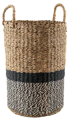 Image de H&H panier d'algues bicolore cm 31x44h