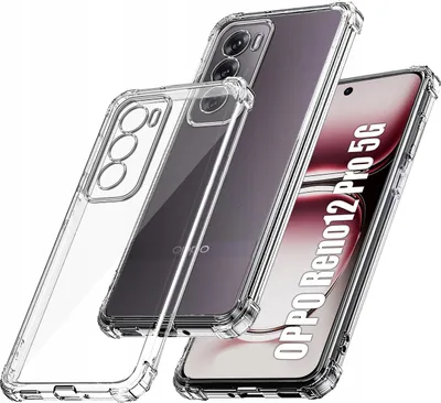Immagine prodotto di Custodia per Oppo Reno 12 Pro 5G CUSTODIA TRASPARENTE ANTIURTO