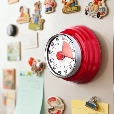 Immagine prodotto di Timer da cucina con fissaggio magnetico - 60 minuti