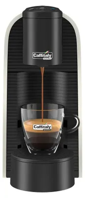 Immagine prodotto di Caffitaly Macchina Espresso a Capsule S36 Volta 1450W 15 Bar Bianca + 40 Capsule Corposo