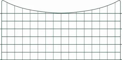 Imagen del producto de vidaXL Juego de 5 vallas para jardín, 100 x 50 cm, acero, color verde