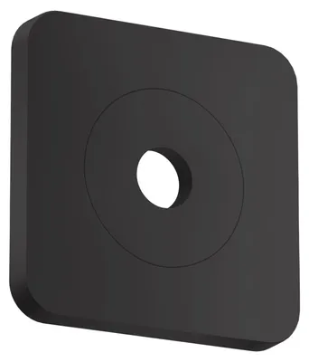 Image de AXOR Citterio C Wandrosette 120/120 softsquare, Mattschwarz