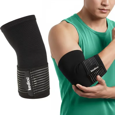 Produktbild von Kedica® Ellenbogenbandage, Ellbogen Sportbandage, Tennisbandage, Tennis Armbandage - Große L