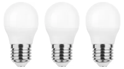 Produktbild von Modee E27 LED Filamentlampe G45 4,9W 470lm 2700K Extra Warmweiß 3 Stück
