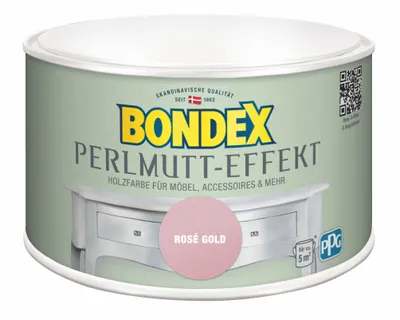 Produktbild von Bondex Perlmutt- Effekt Rose Gold 0,5l - 424271