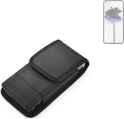 Produktbild von Holster Gürteltasche kompatibel mit Nothing 1 Holster Gürtel Tasche wasserabweisend Handy Hülle Schutz Hülle Outdoor schwarz K-S-Trade