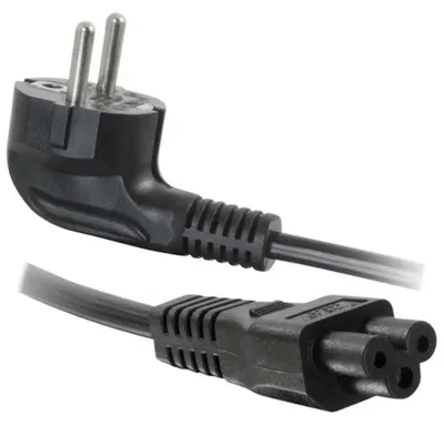 Produktbild von C2G 80606, 1 m, CEE7/7, IEC C5, 250 V, 3 A