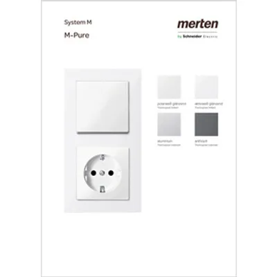 Produktbild von Musterkoffermodul Merten M-Pure MEGMKM009