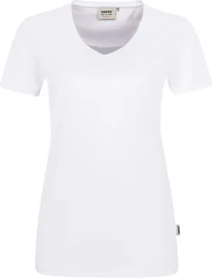 Produktbild von Women-V-T-Shirt Performance - Weiß - Größe M