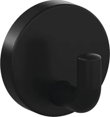 Immagine prodotto di HEWI Gancio singolo (sporgenza singola 45 mm / poliammide 90 nero profondo opaco) - 477.90B010 90