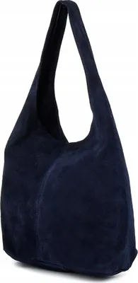 Immagine prodotto di Grande borsa shopper da donna in vera pelle scamosciata
