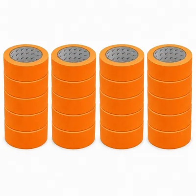 Produktbild von ARLI 20x Kreppband Goldband 50 mm x 50m Acrylat Abdeckbänder ECO für Maler und Lackierer