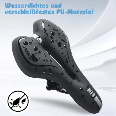 Produktbild von Fahrradsattel, Wasserdicht PolyurethanFahrrad Sattel für Herren & Damen