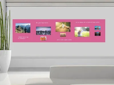 Productafbeelding van Famanu Magnetische schrijfdoek, zelfklevend - waterbestendig, 200x100 cm