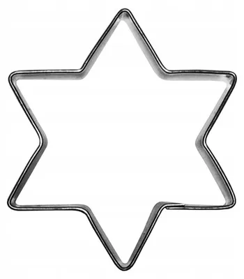 Produktbild von EkoForemki Stern Ausstecher für Plätzchen und Lebkuchen 7,3 cm
