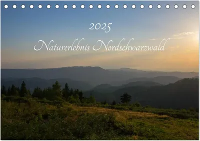 Produktbild von Naturerlebnis Nordschwarzwald (Tischkalender 2025 DIN A5 quer), CALVENDO Monatskalender