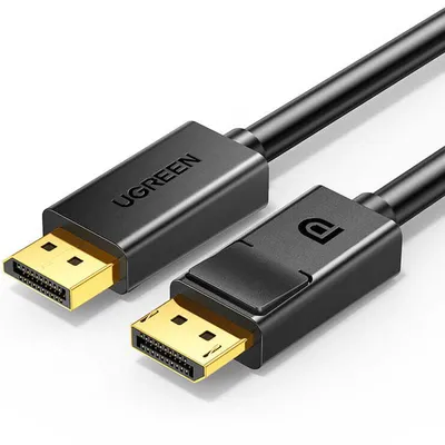Produktbild von Ugreen 10212, 3 m, DisplayPort, DisplayPort, Männlich, Männlich, Schwarz