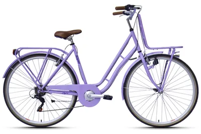 Produktbild von WYNN Cityrad 28 Zoll CTY1.0 lila Rahmenhöhe 51 cm Damen 6 Gänge V-Brake